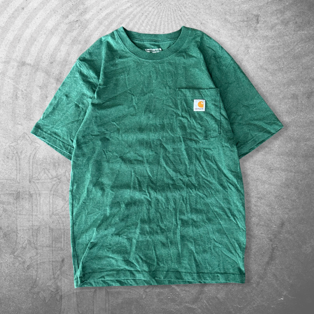 Forrest Green Carhartt Pocket Shirt 2000s (S)