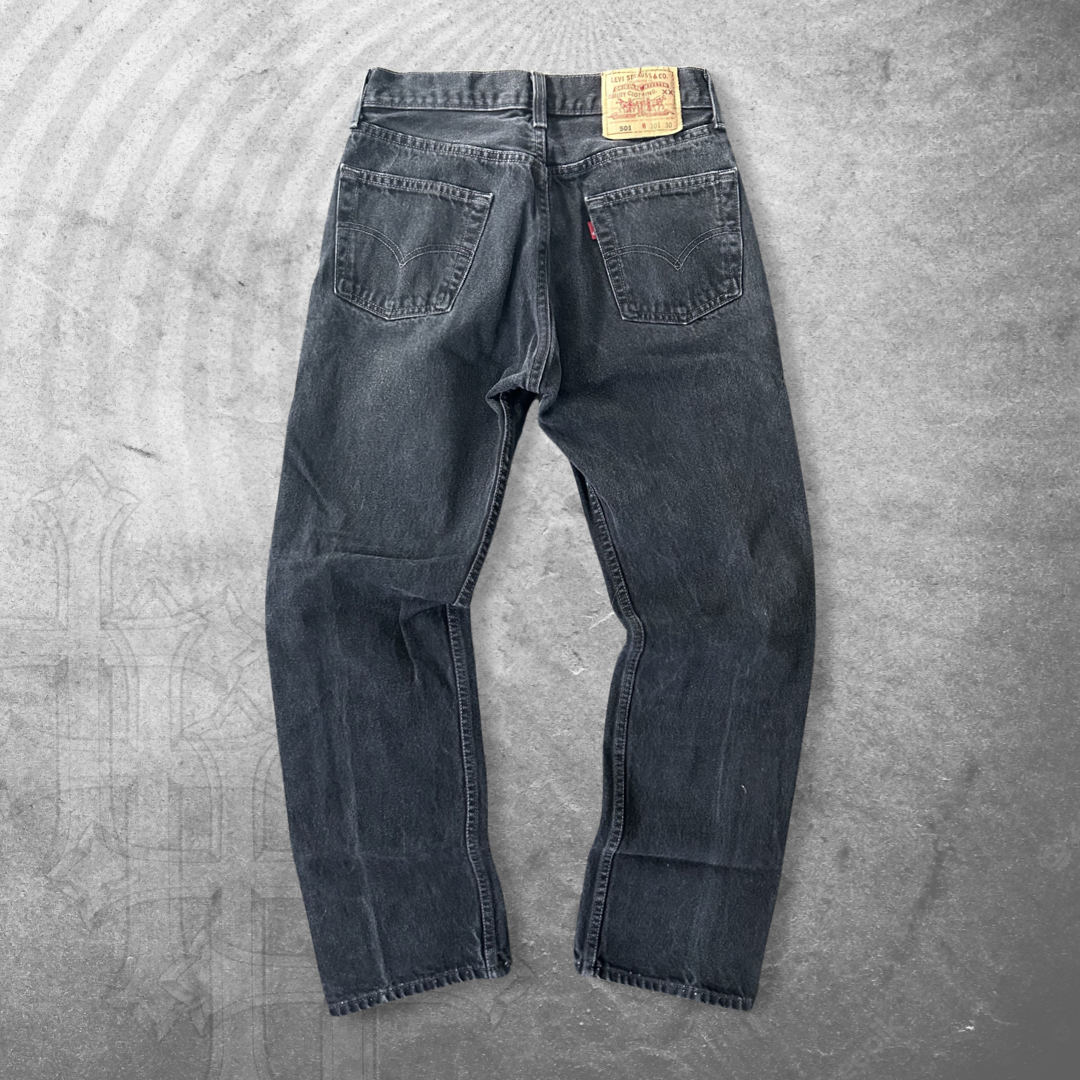 Black Levi’s 501xx Jeans 1990s (29x28)