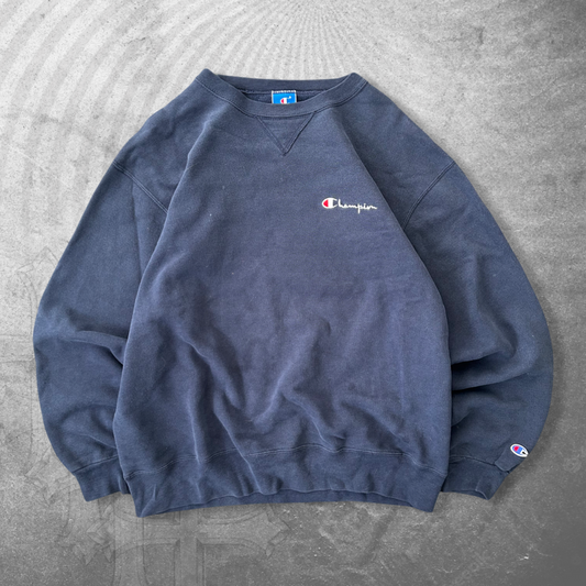 Blue Champion Sweatshirt 1990s (L)