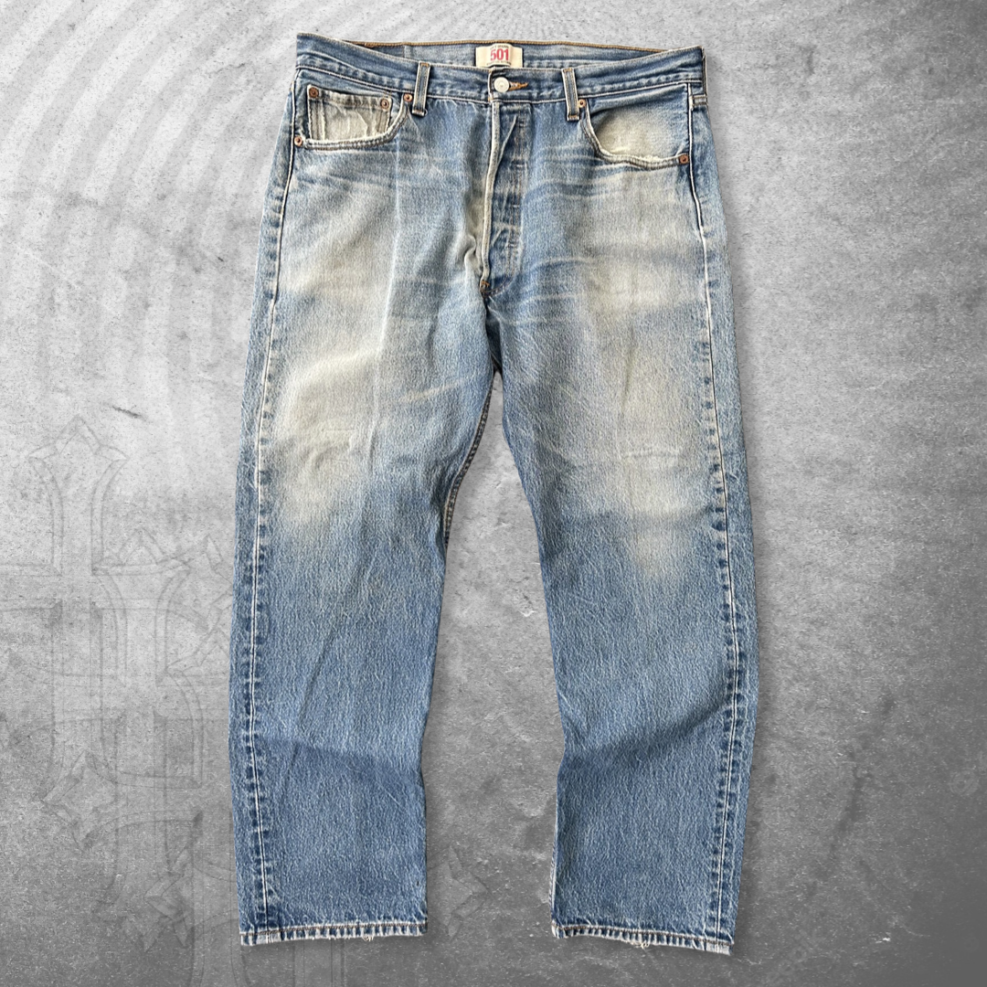 Faded Levi’s 501 Jeans 2000s (34x30)