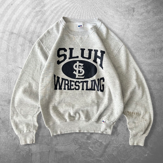 Grey Russell SLUH Wrestling Sweatshirt 2000s (M)
