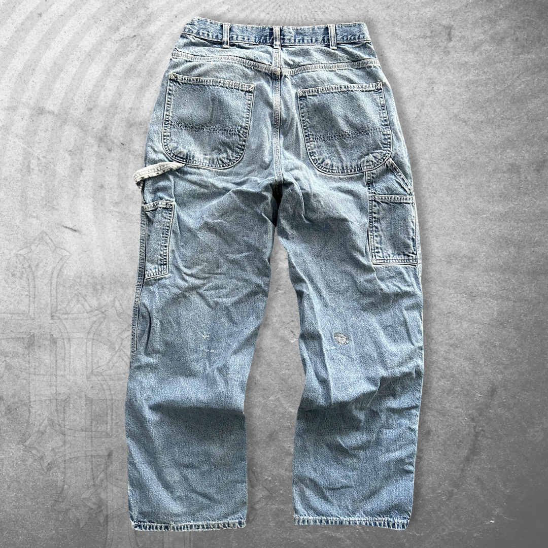 Faded Light Wash Carpenter Jeans 1990s (32x30)