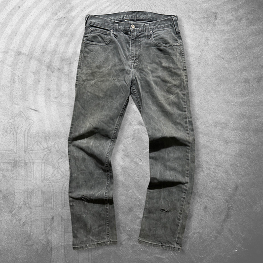 Distressed Grey Carhartt Jeans 2000s (30x30)