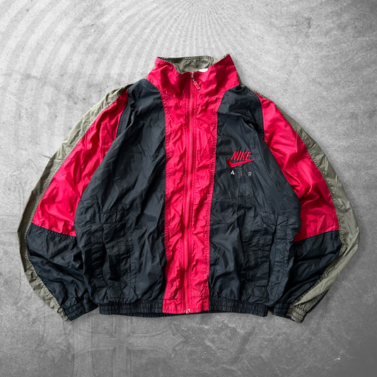 Red/Black Nike Air Windbreaker Jacket 1990s (M)