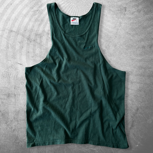 Forrest Green Nike Tonal Tank Shirt 1990s (L)