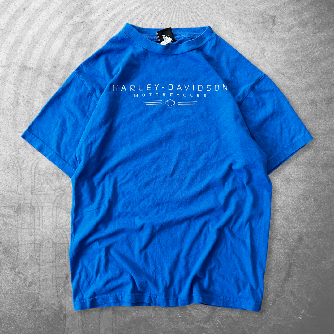 Blue Harley Sturgis Shirt 2000s (L)