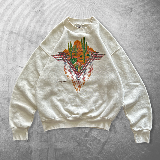 Bone White Arizona Sweatshirt 1995 (S/M)