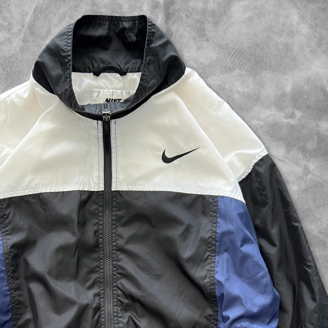 MultiColor Nike Windbreaker Jacket 1990s (L)
