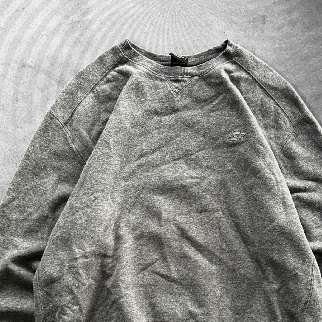 Grey Starter Sweatshirt 2000s (L)