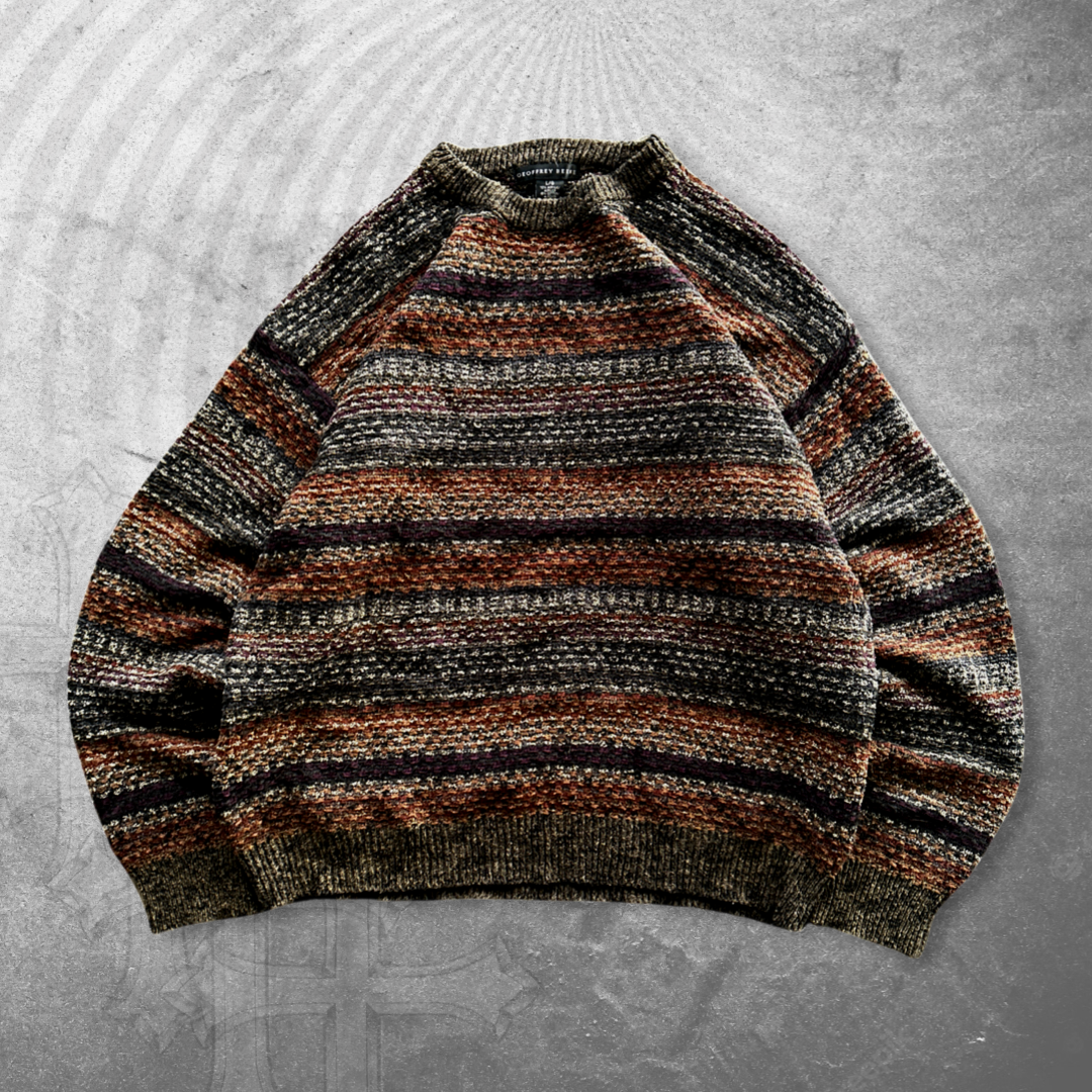 Earth Tone Sweater 1990s (L)
