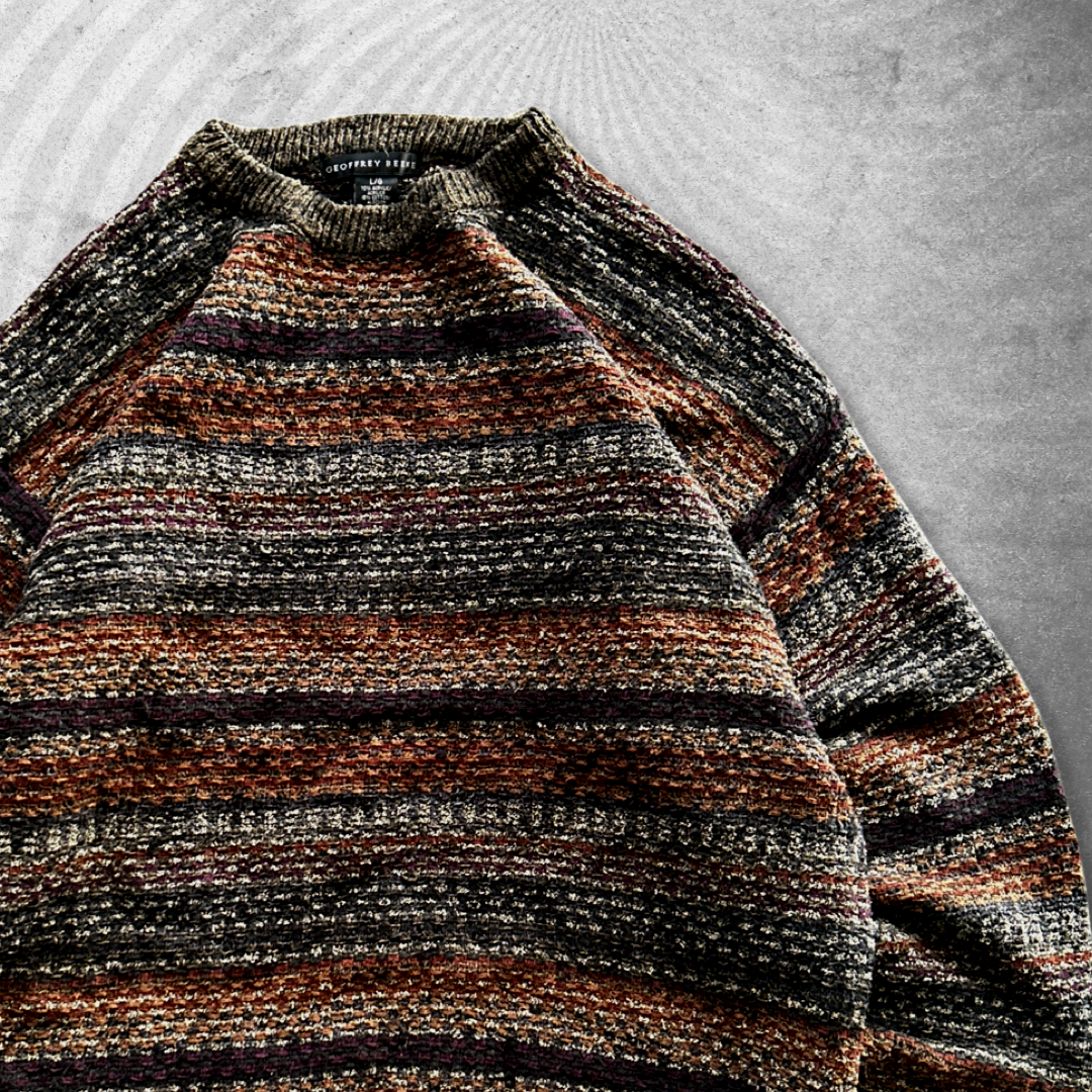 Earth Tone Sweater 1990s (L)