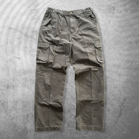 Light Brown Double Knee Cargo Pants 1990s (36x32)