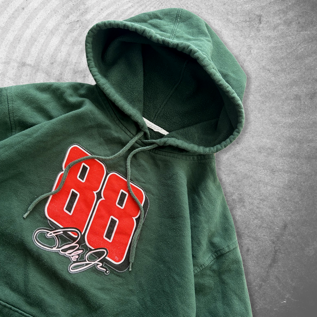 Forest Green Dale Jr. Hoodie 2000s (M)