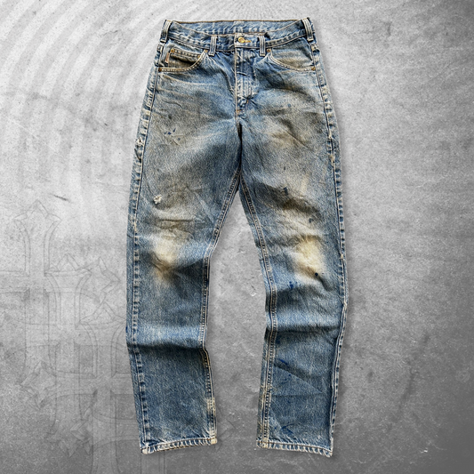 Faded Distressed Carhartt Jeans 1990s (30x32)