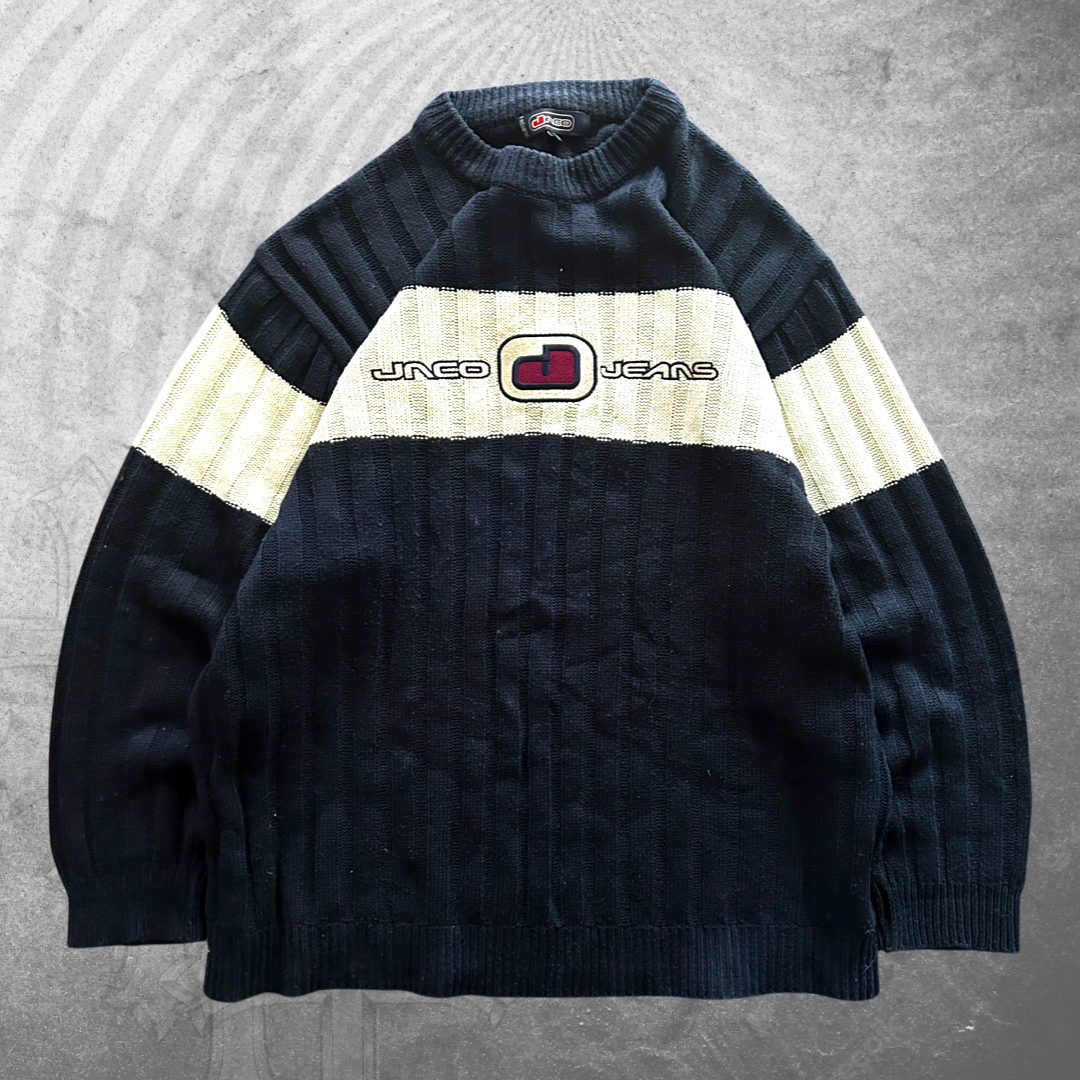 Two-Tone Jnco Sweater 2000s (XL)