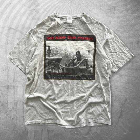 Grey We Saw The Music Shirt 1990s (L)