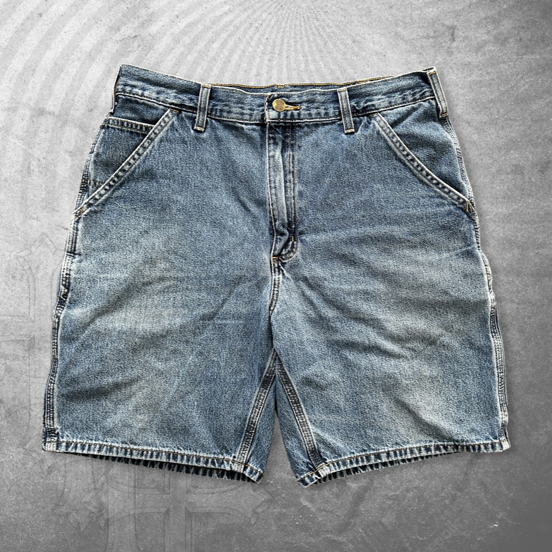 Faded Carhartt Jean Shorts 2000s (32)