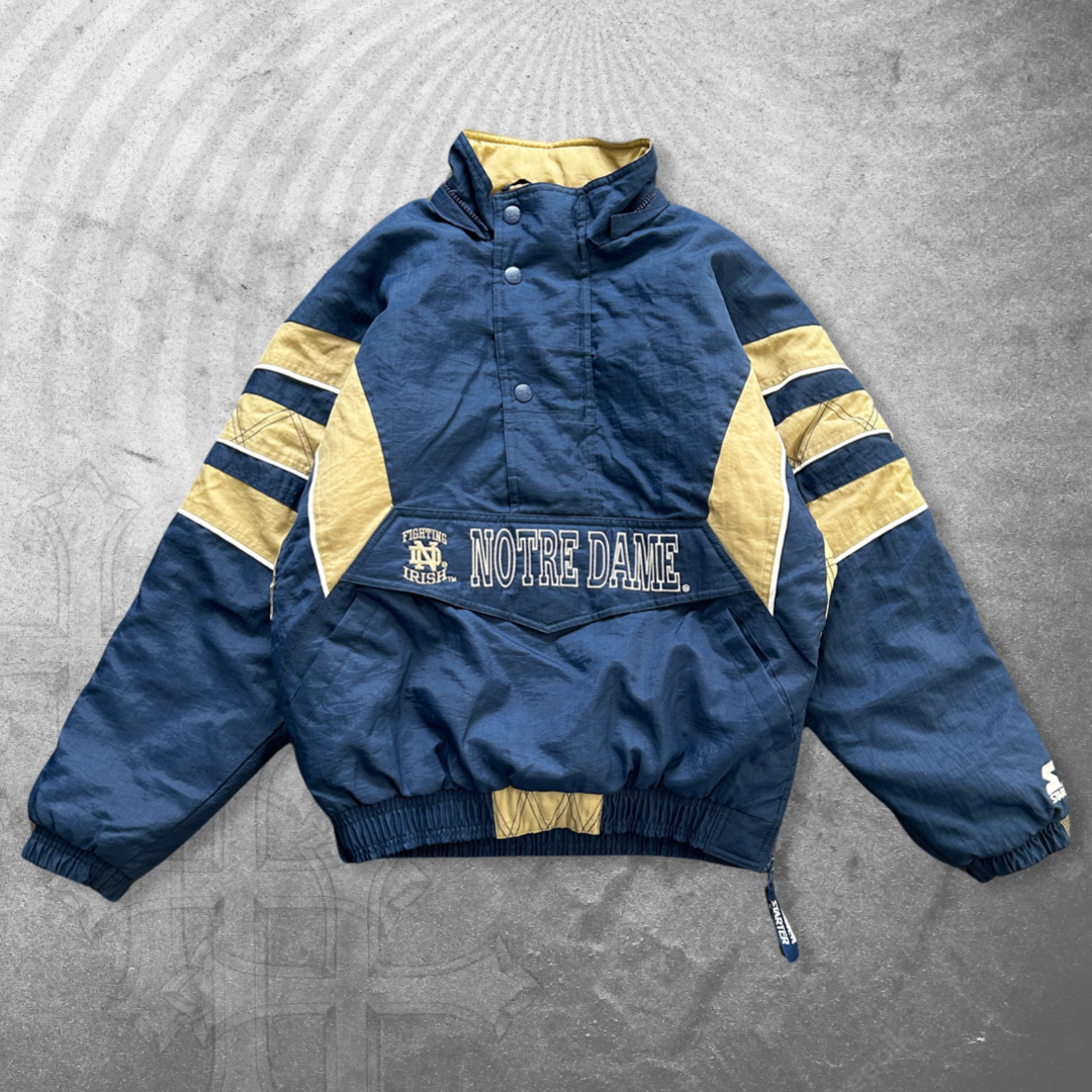 Norte Dame Starter Puffer Jacket 1990s (S) – Vain Society