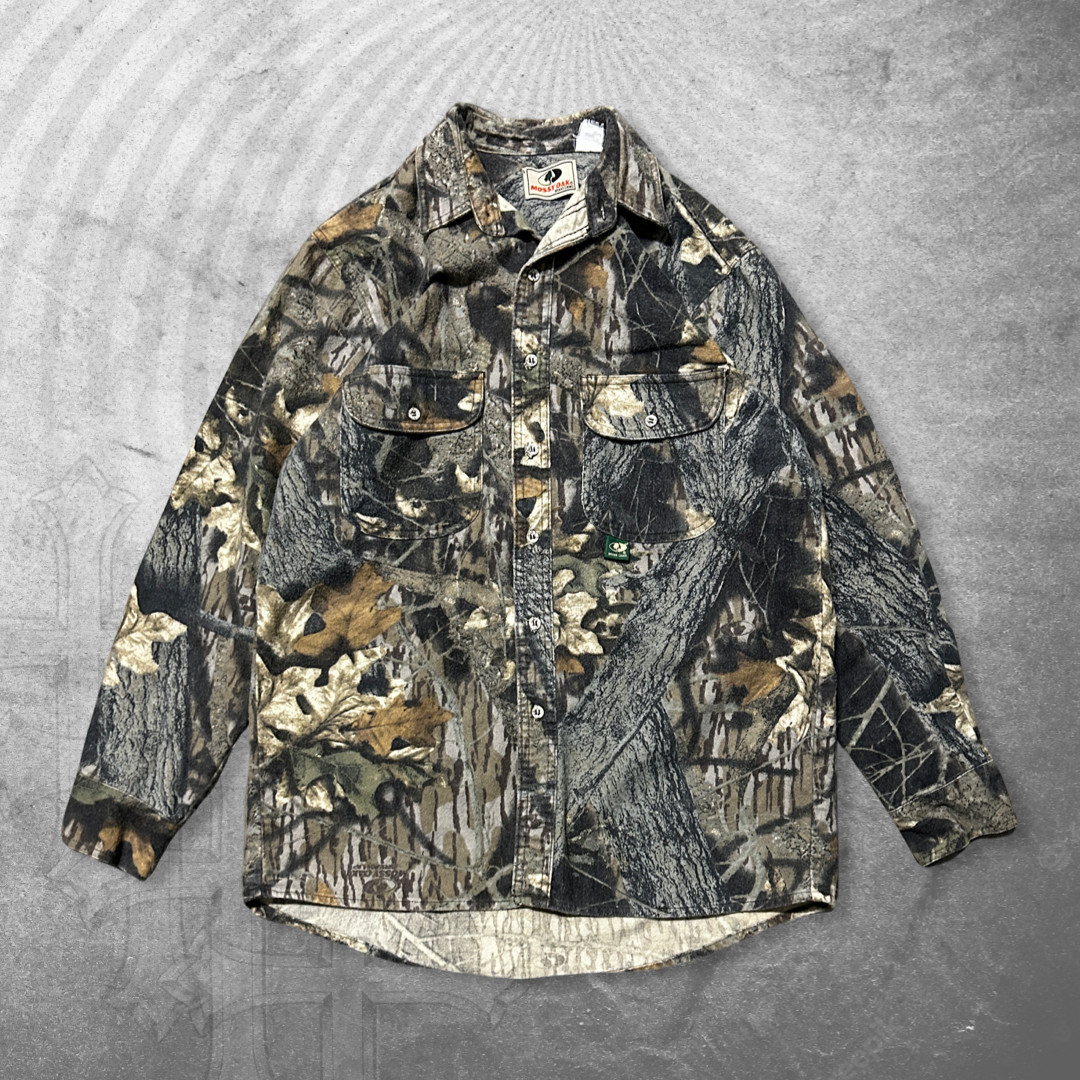 Mossy Oak Camo Shirt 2000s (L)