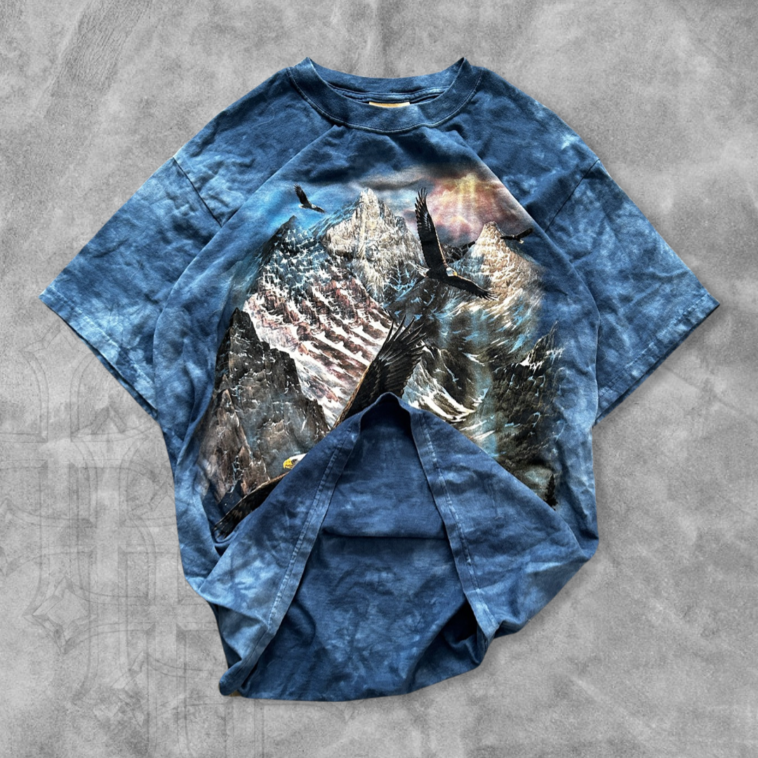 Blue Eagle American Mega Print Shirt 2003 (L)