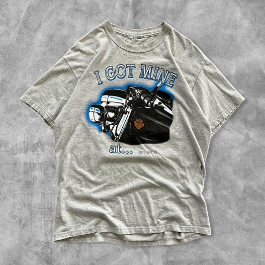 Grey Harley Davidson Shirt 2002 (L)