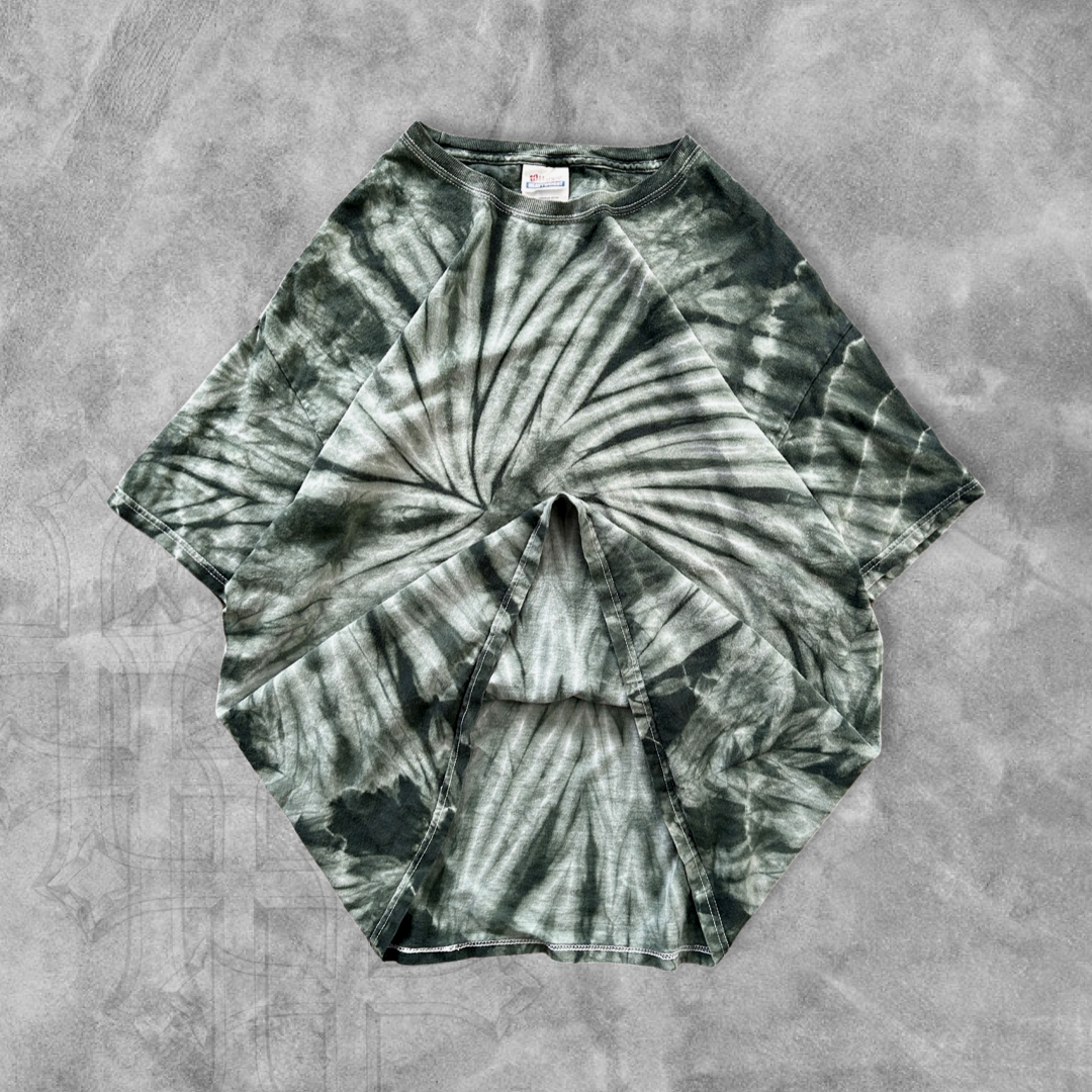 Green Tie Dye Shirt 1990s (XL)