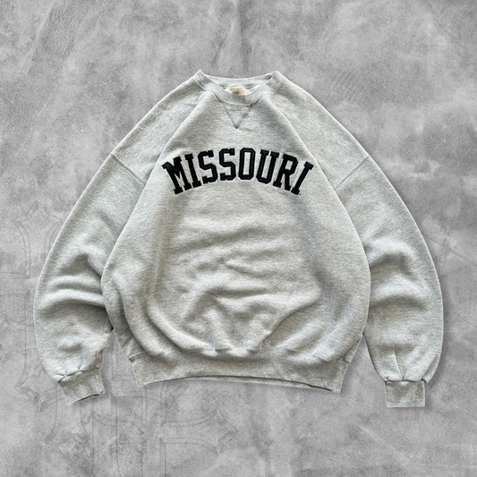 Grey Missouri Sweatshirt 1990s (XL)