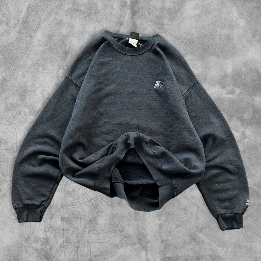 Black Starter Sweatshirt 1990s (L)