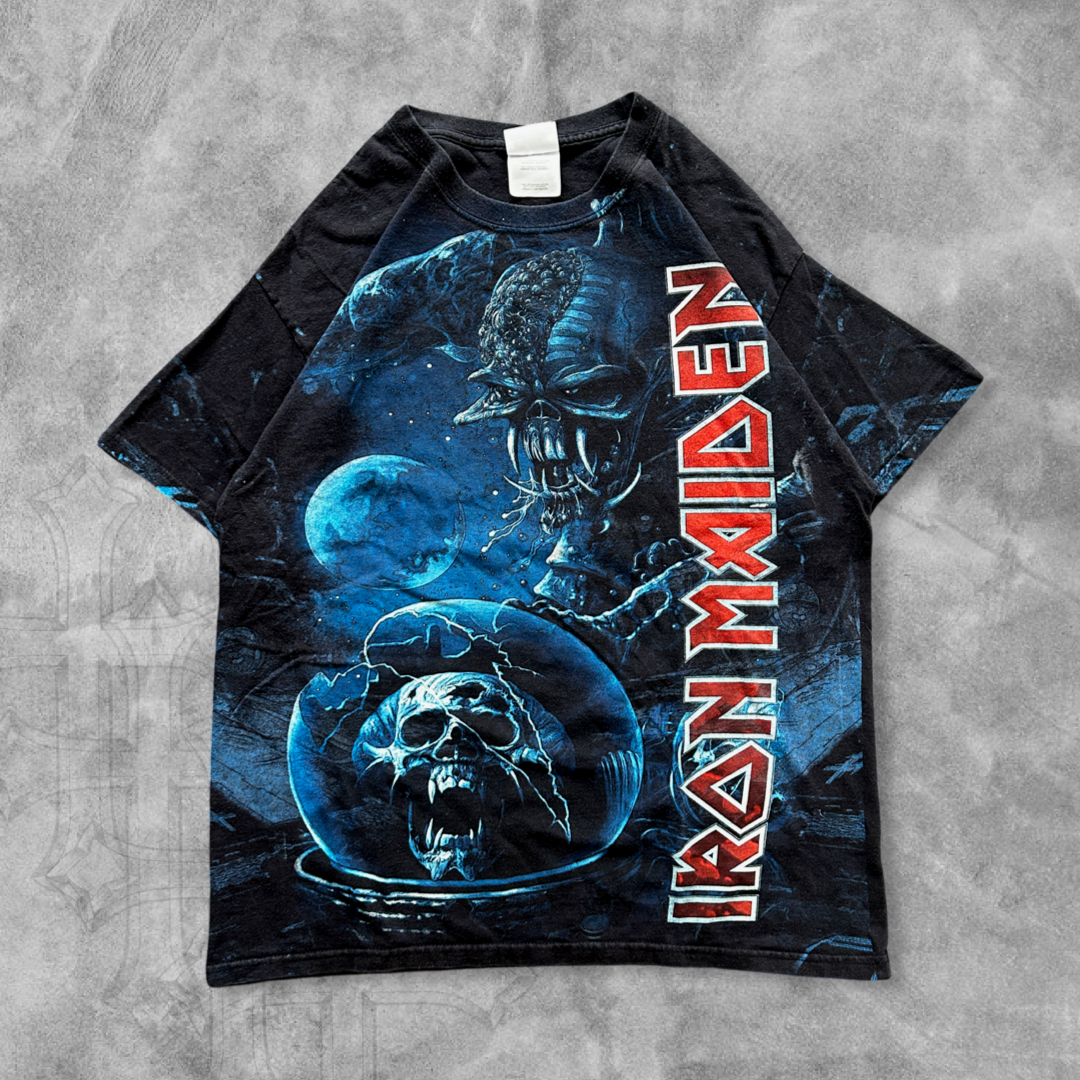 All Over Print Iron Maiden Final Frontier Shirt 2000s (L)