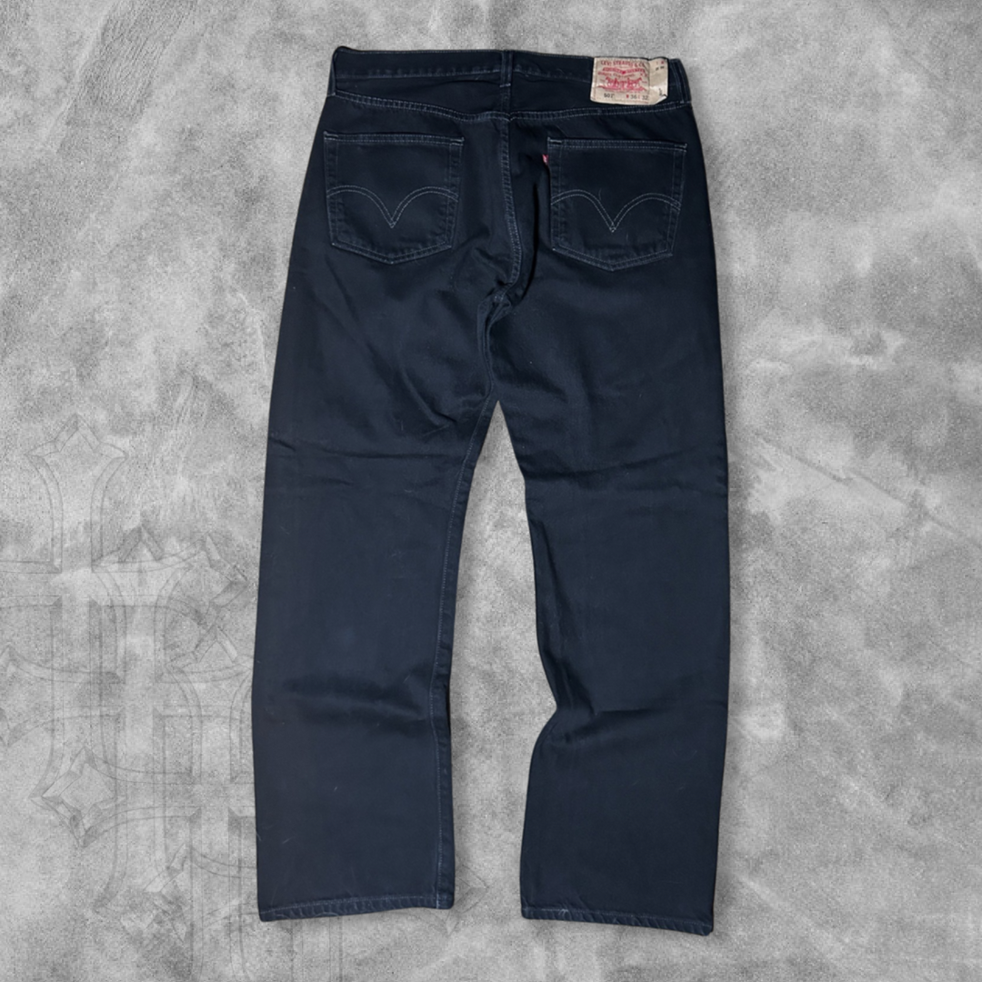 Black Levi’s 501 Jeans 2000s (36x32)