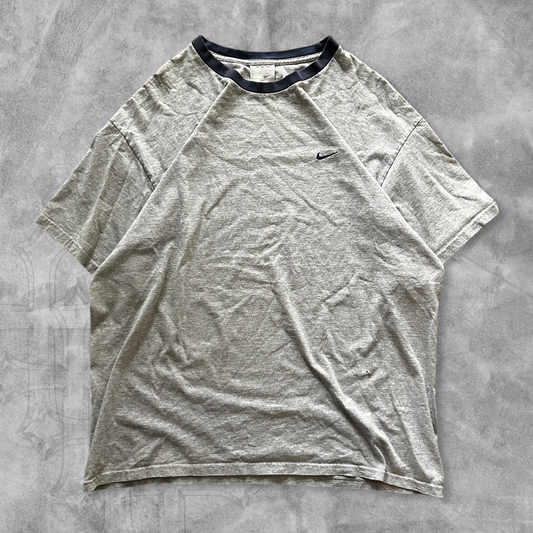 Grey Nike Essential Shirt 2000s (XL)
