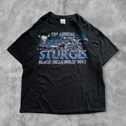 Black Sturgis Flame Shirt 2011 (XL)