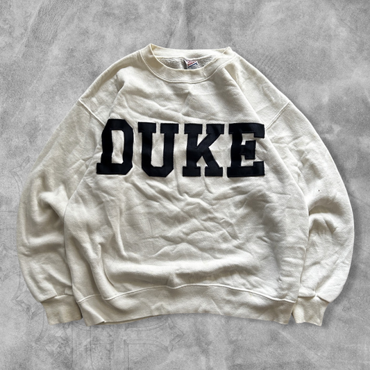 White Duke Sweatshirt 1990s (M)