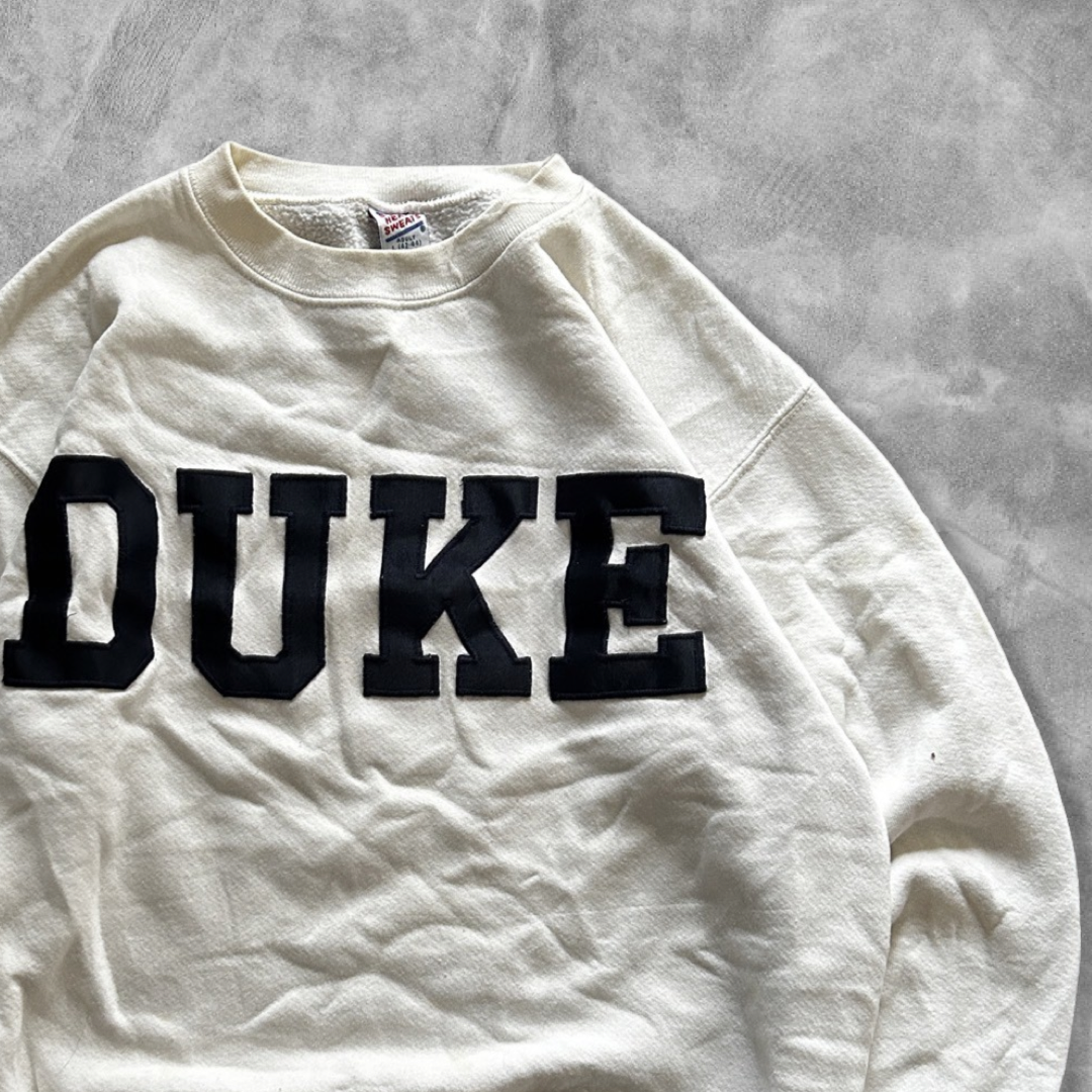 White Duke Sweatshirt 1990s (M)