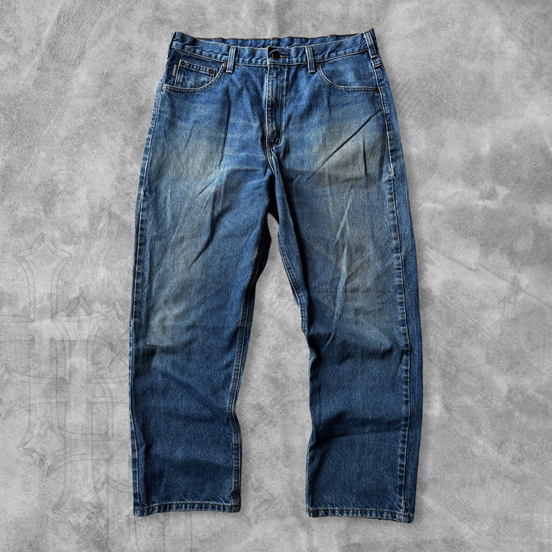 Faded Denim Carhartt Jeans 2000s (38x30)