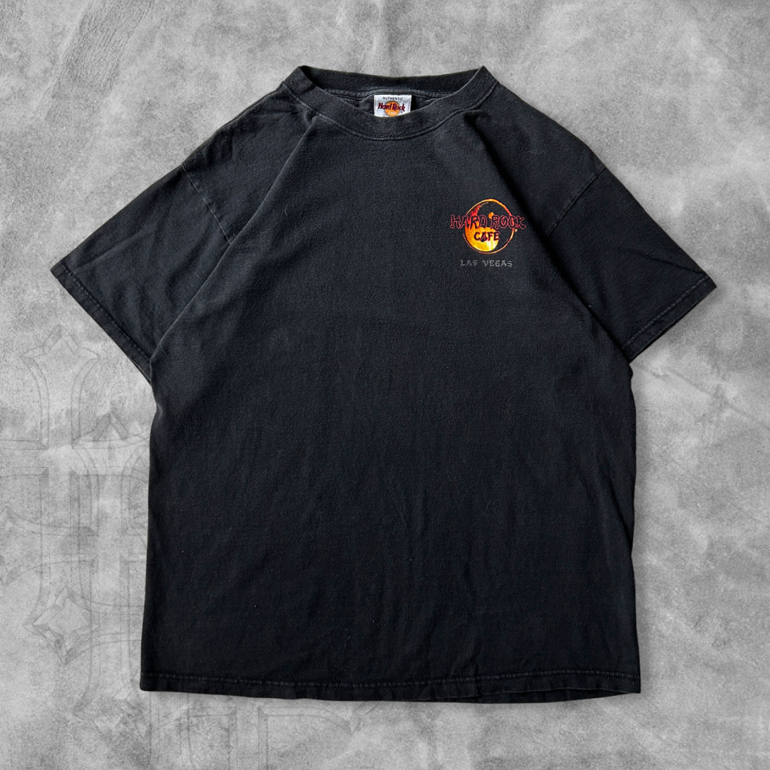 Black Hard Rock Cafe Dragon Shirt 1990s (M)