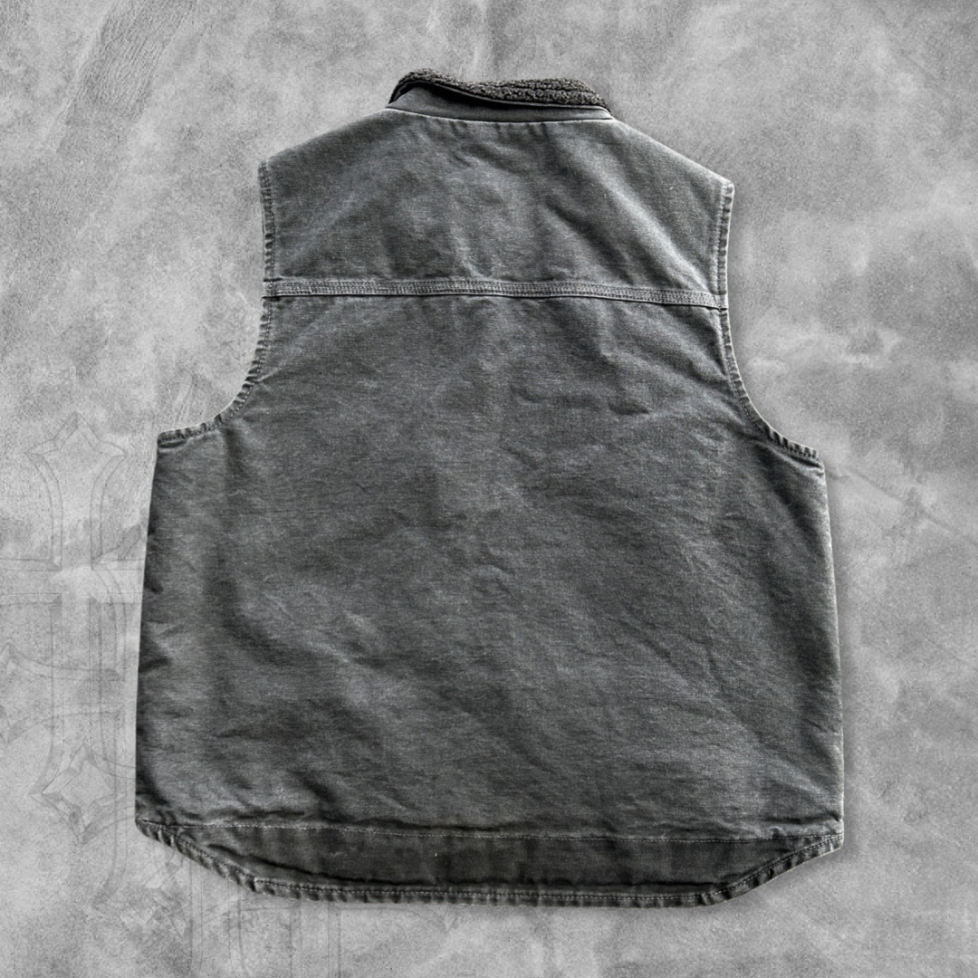 Faded Grey Carhartt Vest 2000s (L)