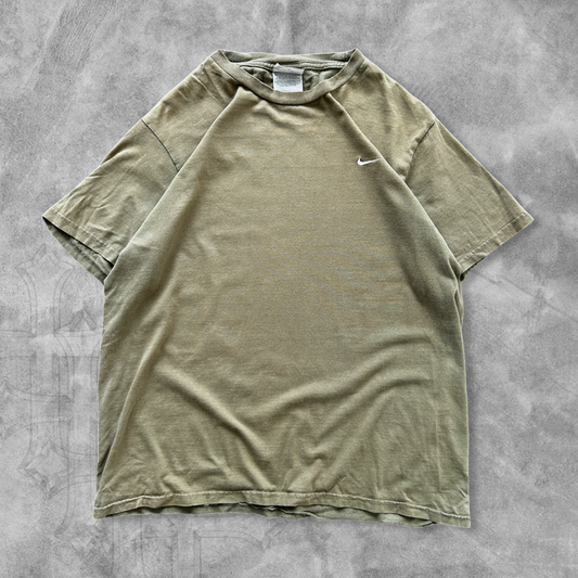 Sage Green Nike Essential Shirt 2000s (M)