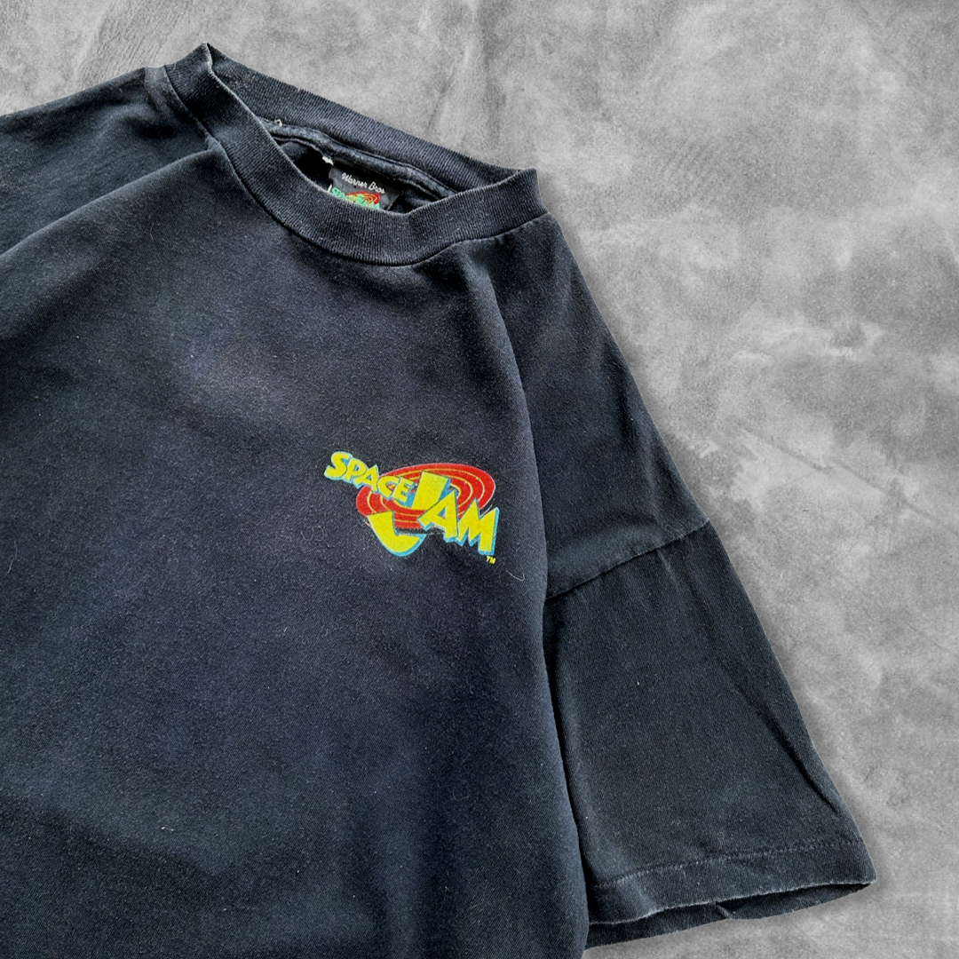 Black Space Jam Taz Shirt 1996 (M)