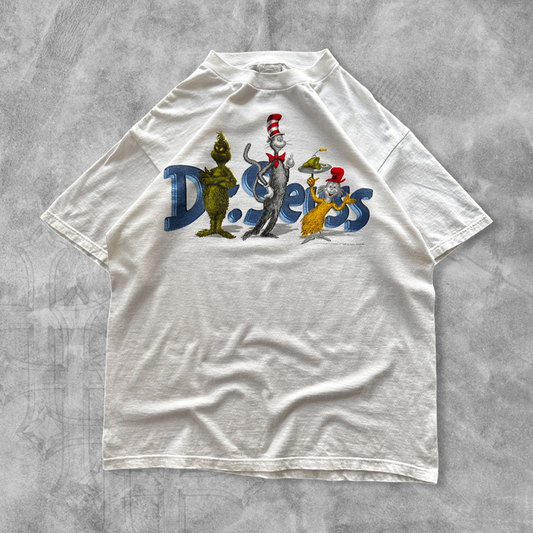 White Dr Seuss Character Shirt 1998 (XL)