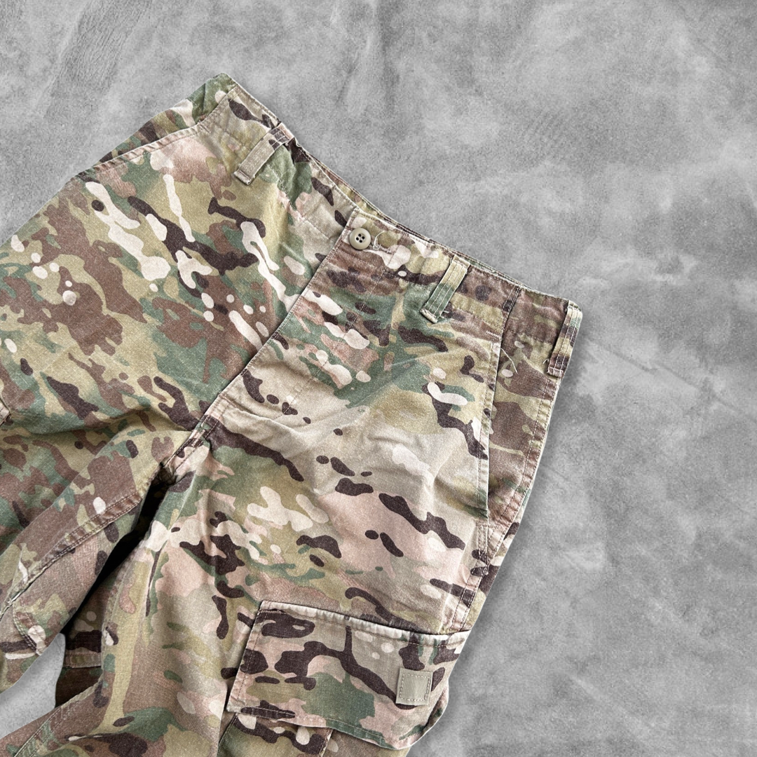 Army Camo Tactical Cargo Pants 1990s (30x31)