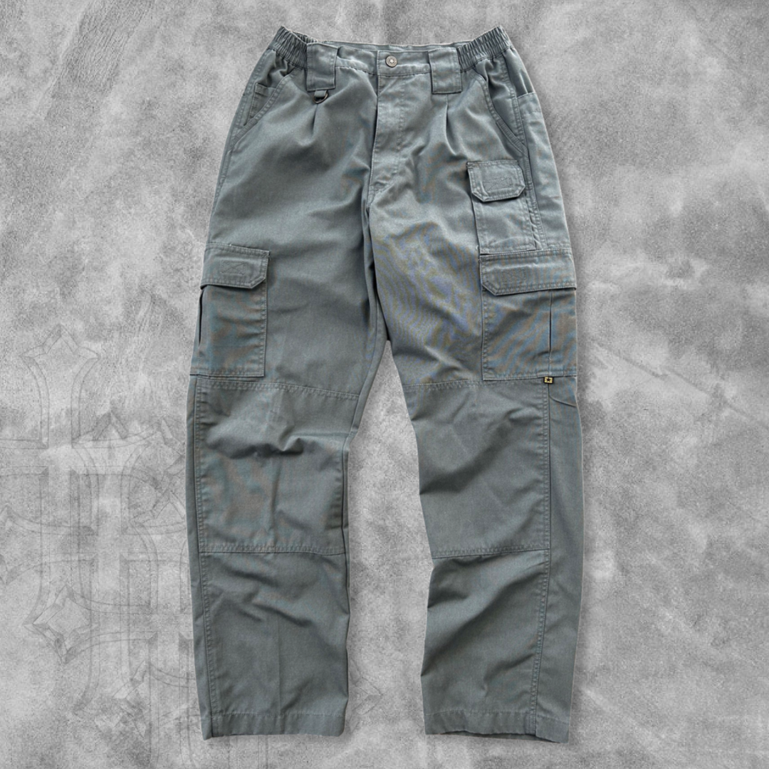 Olive Green Tactical Cargo Pants 2000s (32x32)
