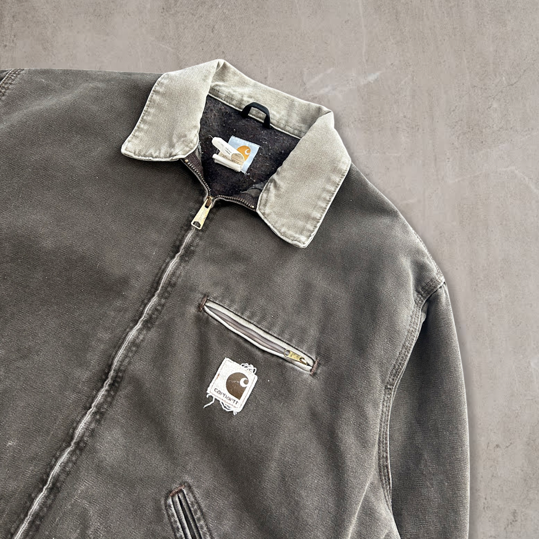 Timber Brown Carhartt Detroit Jacket 1990s (XL)